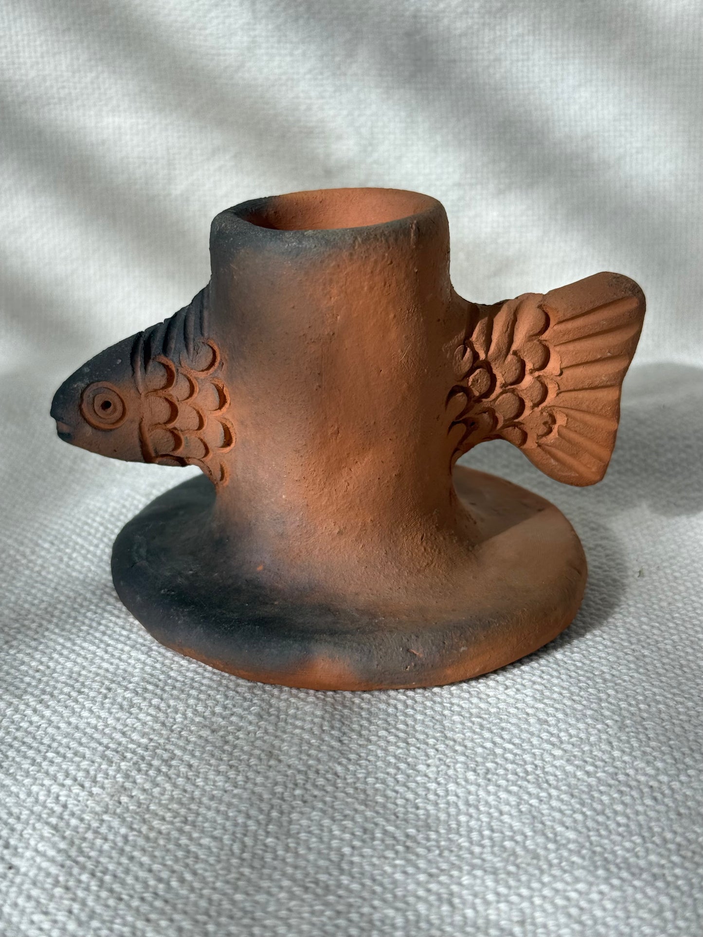 Single Fish Candle Holder