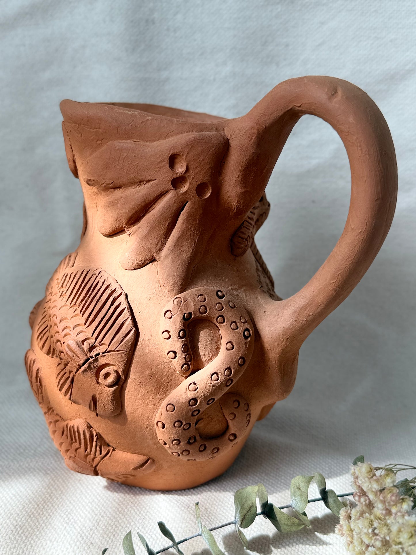 Sea Creatures Vase