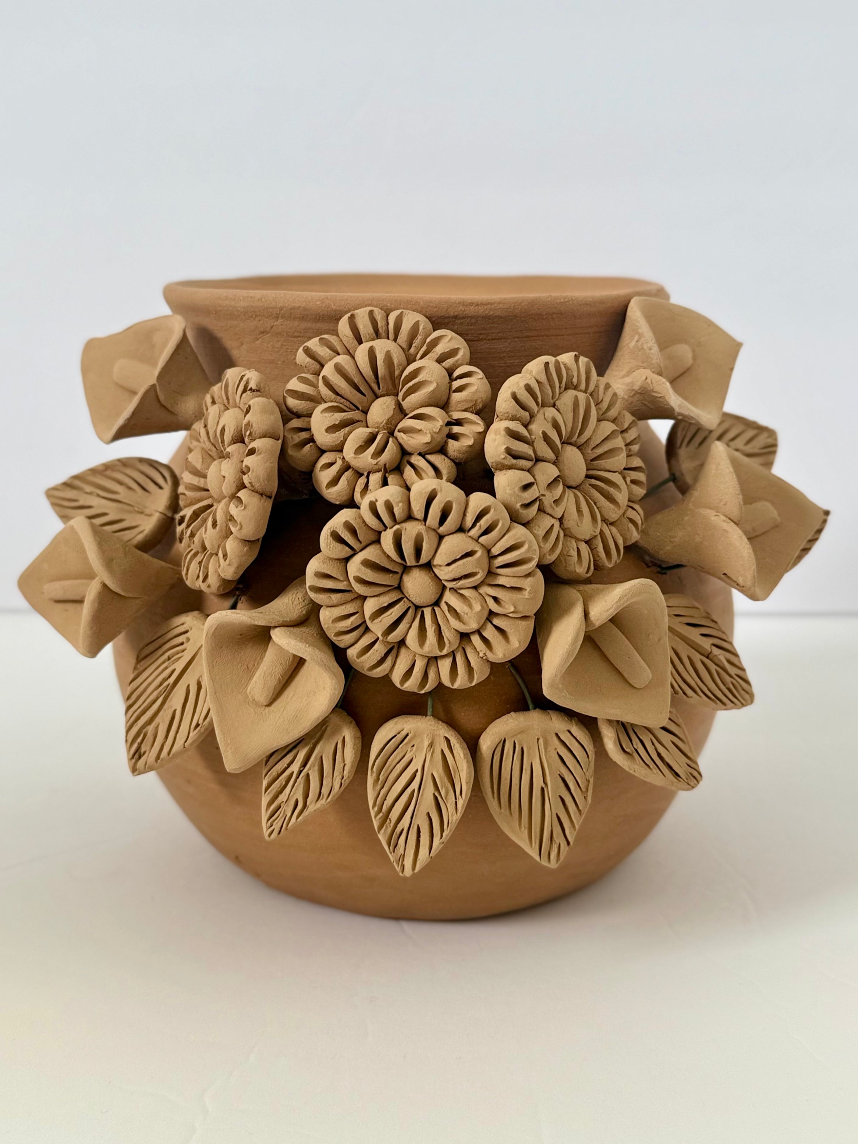 Mini 3D Flowers Vase - Natural Color – Kilik Artisanal Shop