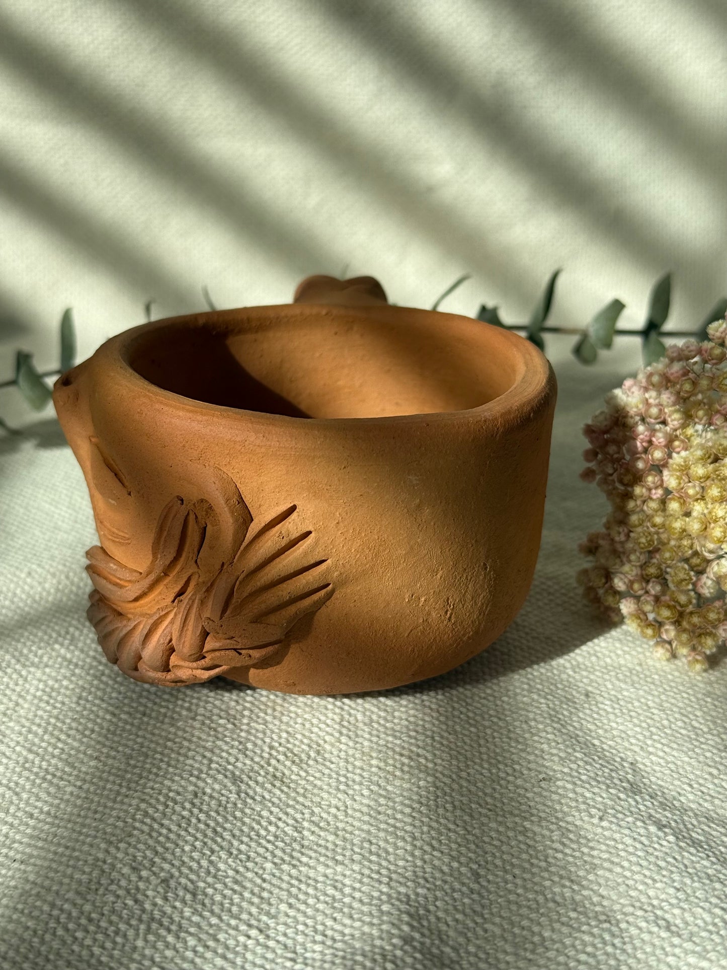 Braided Handle Coffee Mug