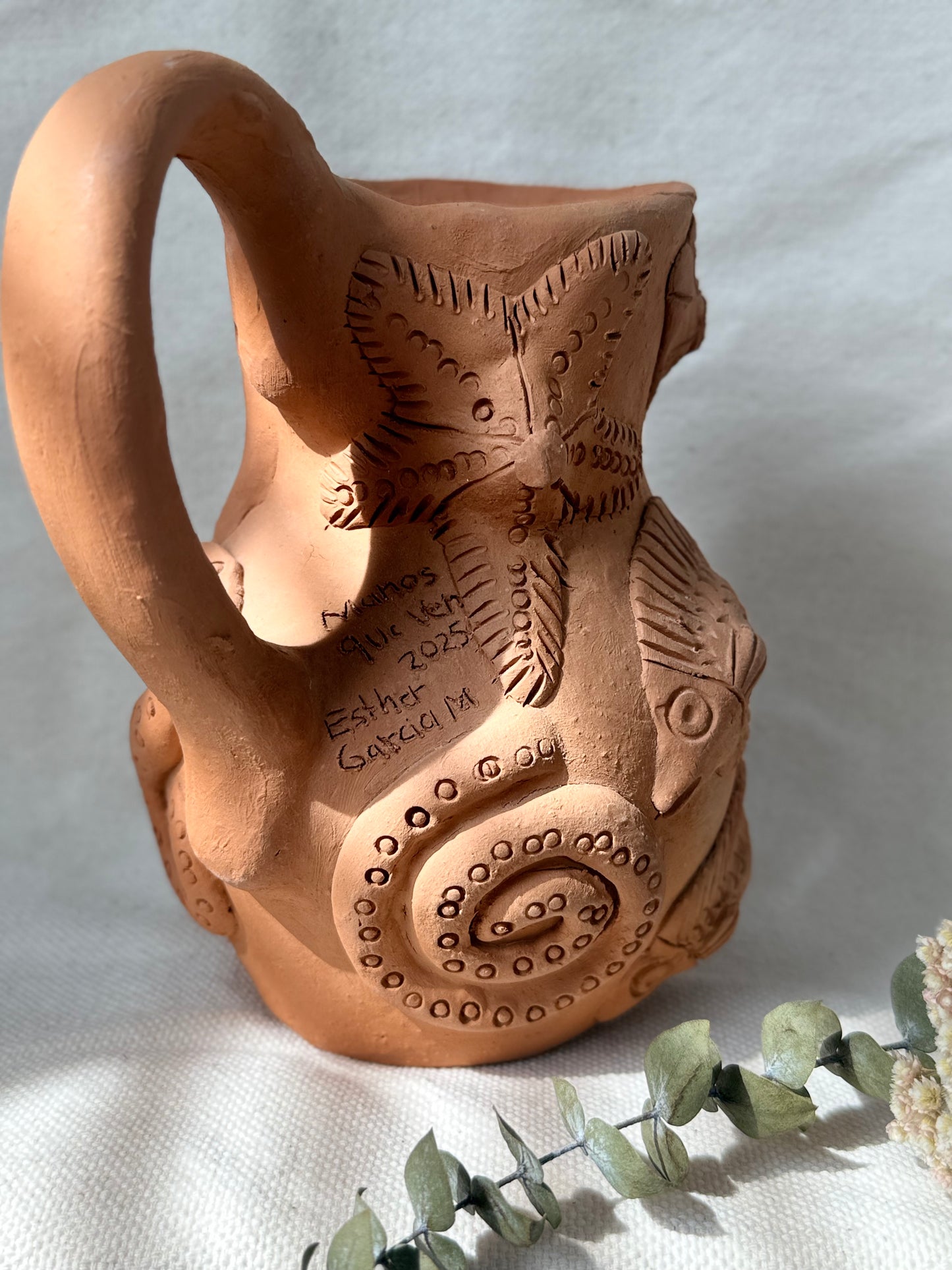 Sea Creatures Vase