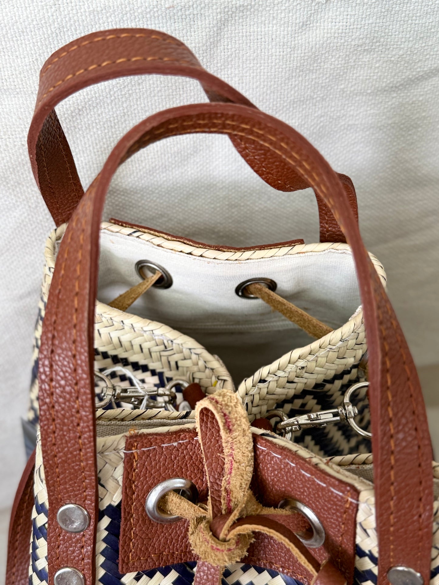 Palm Bucket Bag