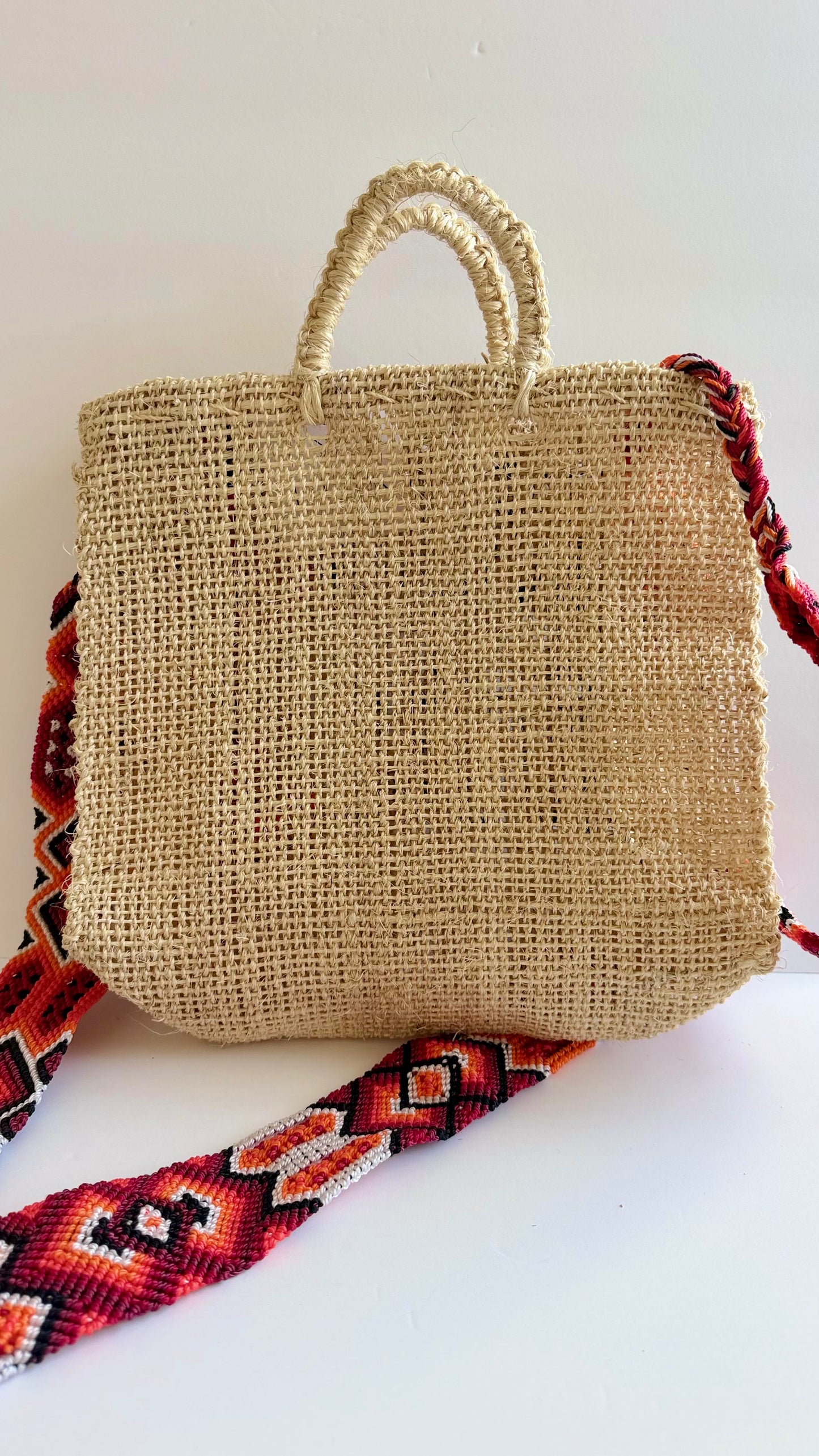 Migration Is Beautiful Ixtle Handbag - Natural