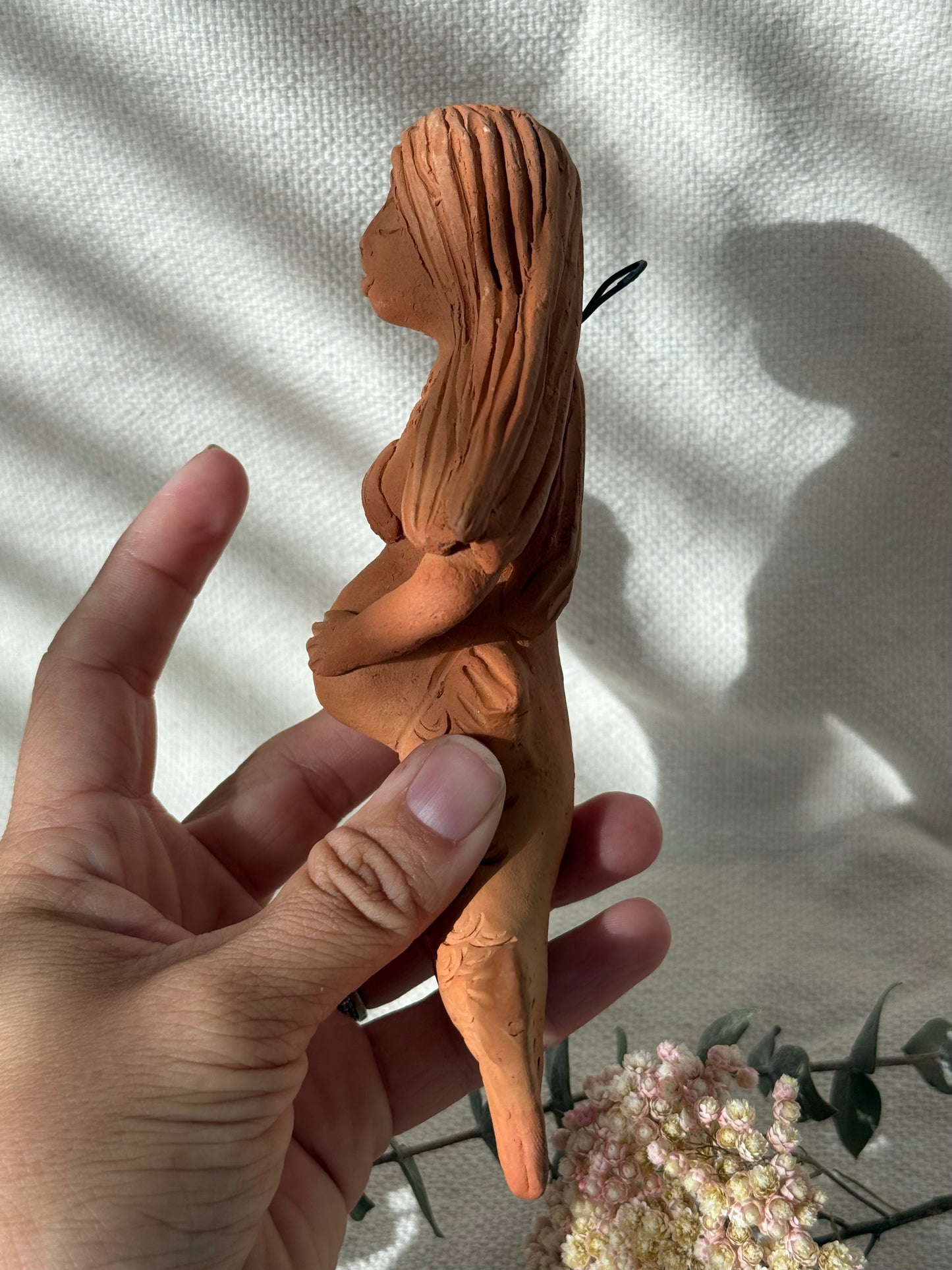Pregnant Mermaid Wall Art