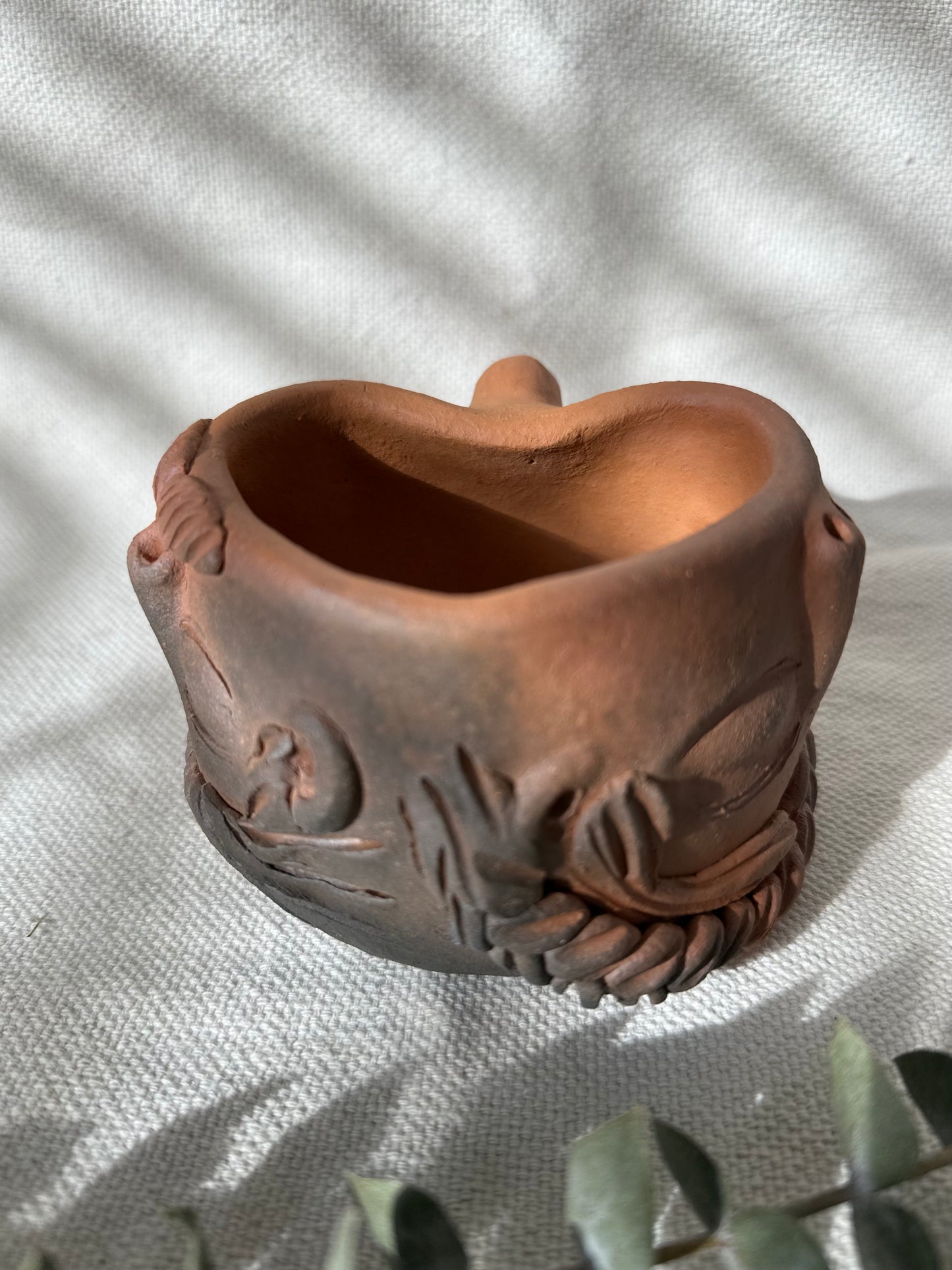 Heart-Shaped Mug Featuring José & Teresita