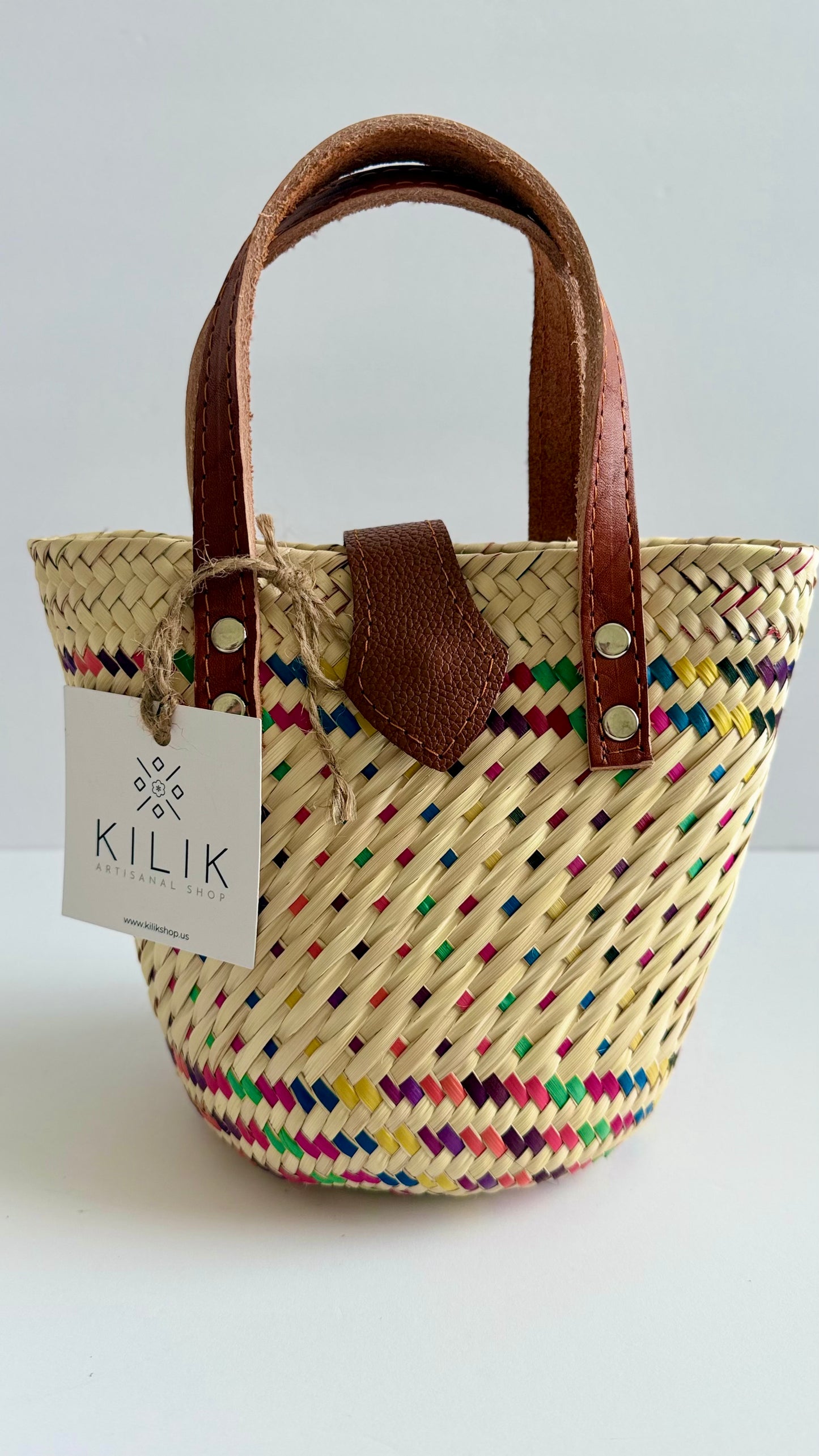 Mini Palm Handbag - Multicolor