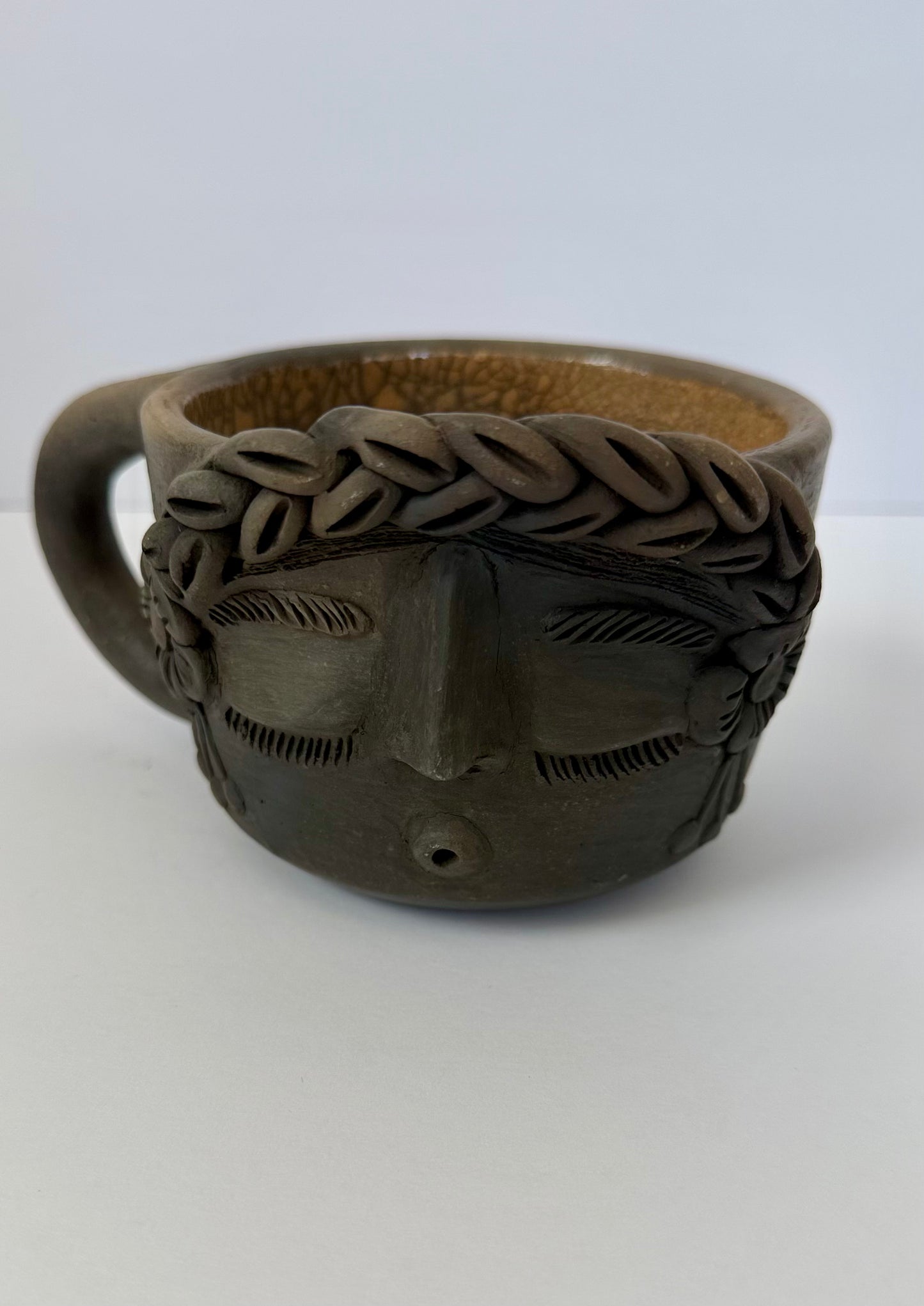 Carita Smoked Clay Mug - Tlacoyales