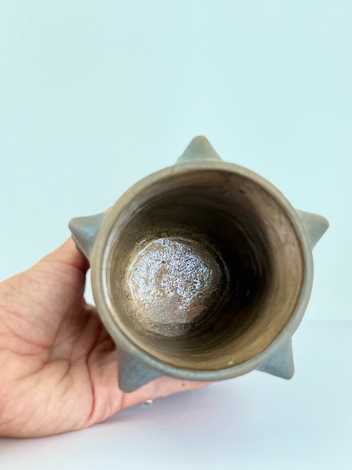 Pochote Smoked Clay Tall Cup