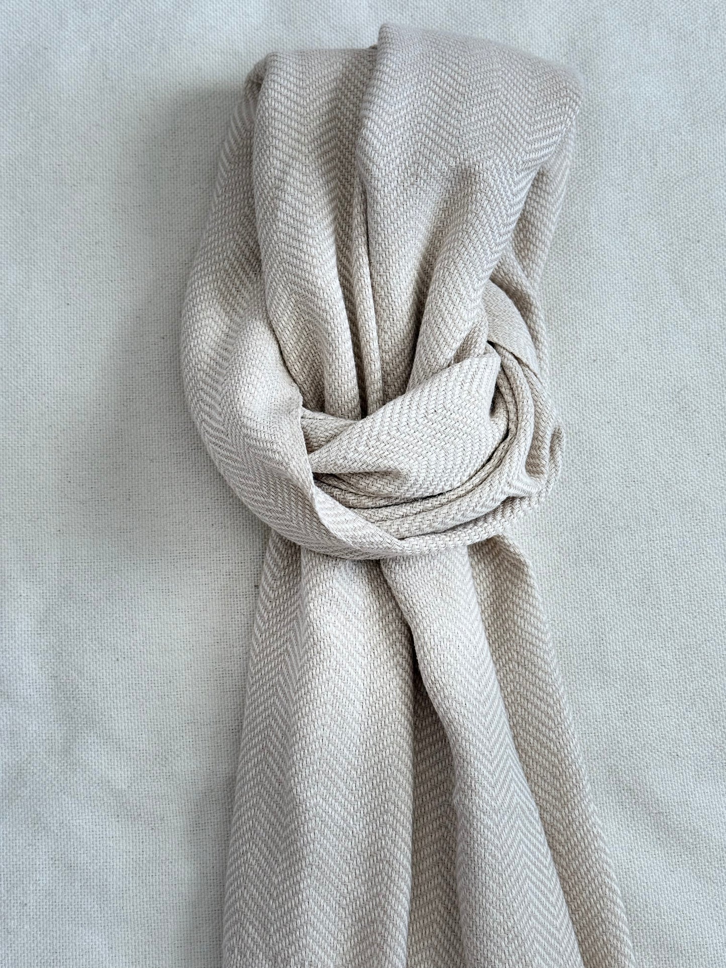 Unisex Scarf - Light Beige