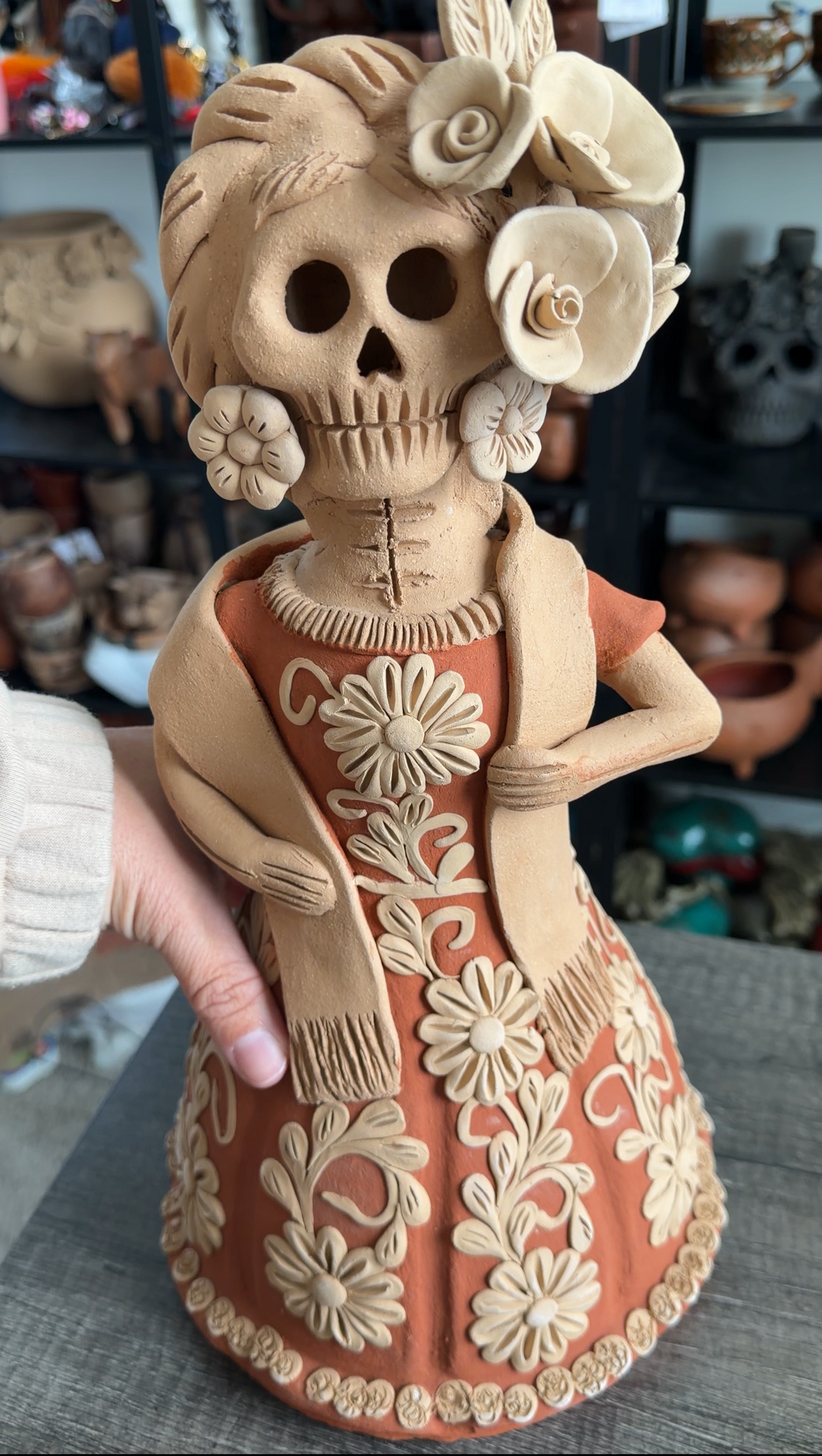 Embroidered Catrina