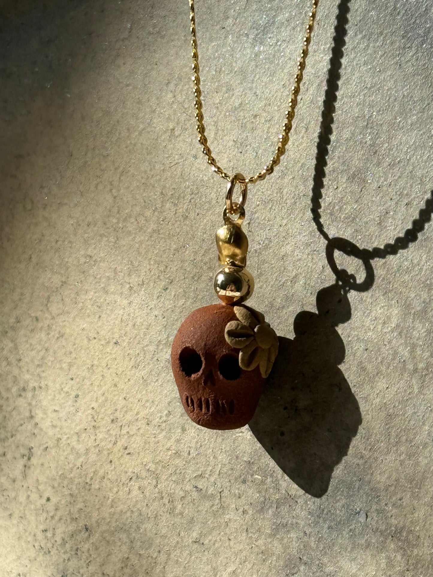 Minimalistic Clay Catrina Necklace
