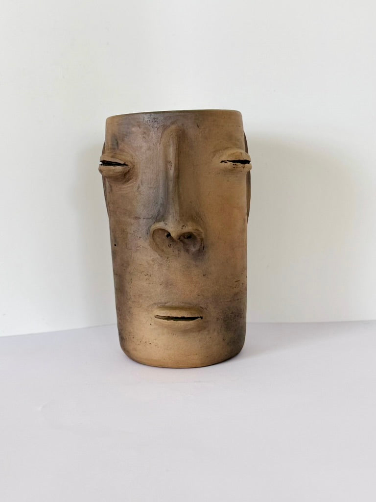 Cara Smoked Clay Tall Cup