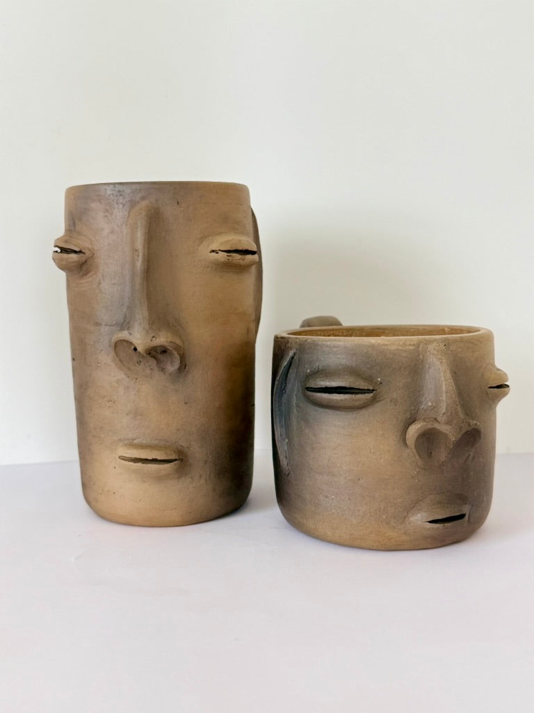 Cara Smoked Clay Short Mug