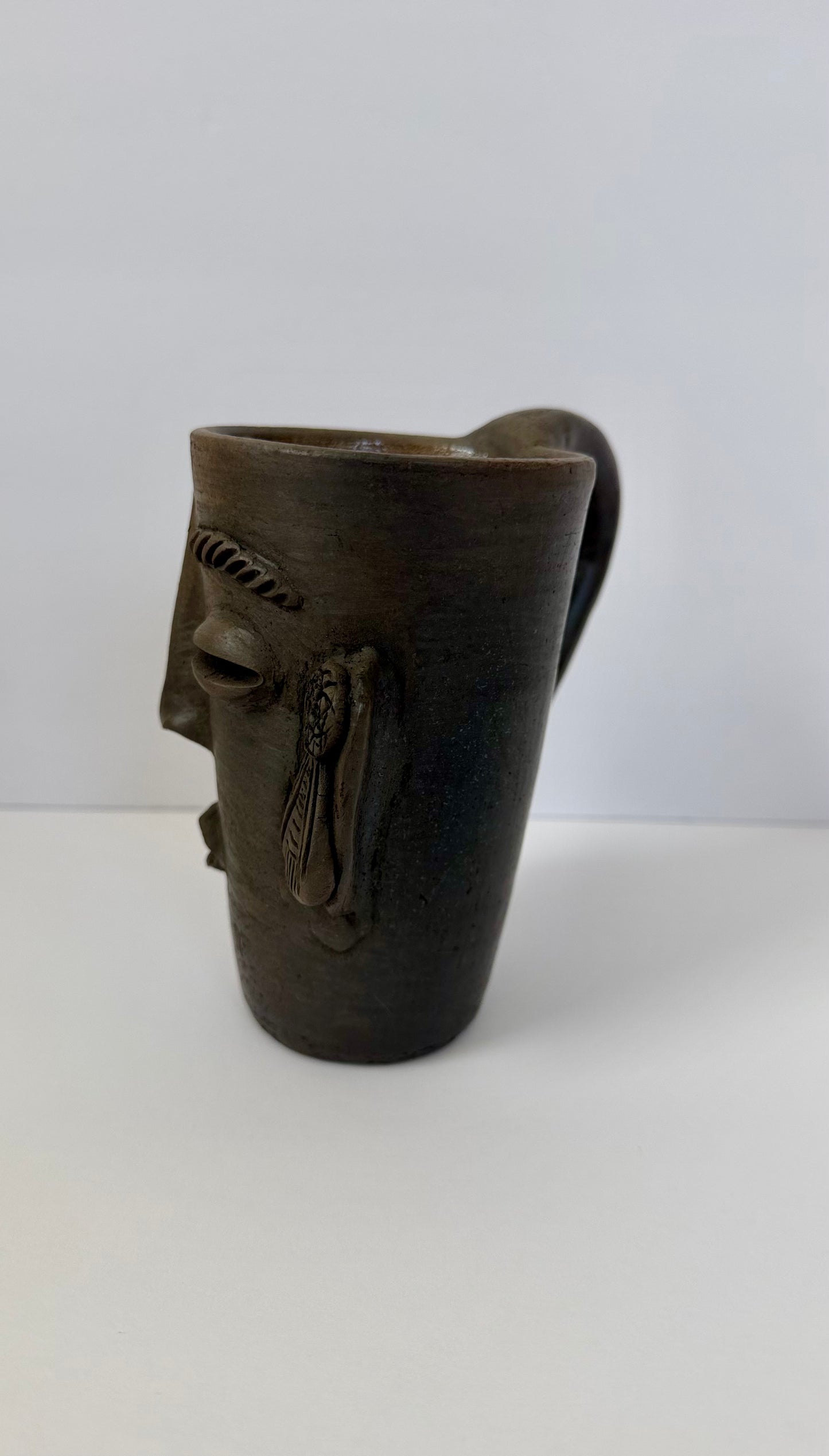 Carita Smoked Clay Mug - Earrings 2