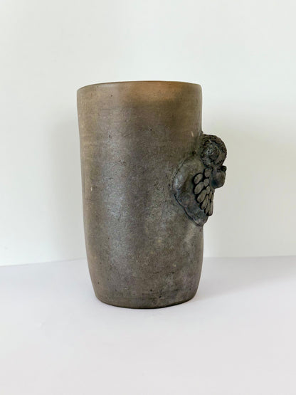 Angel Smoked Clay Tall Cup - 3D
