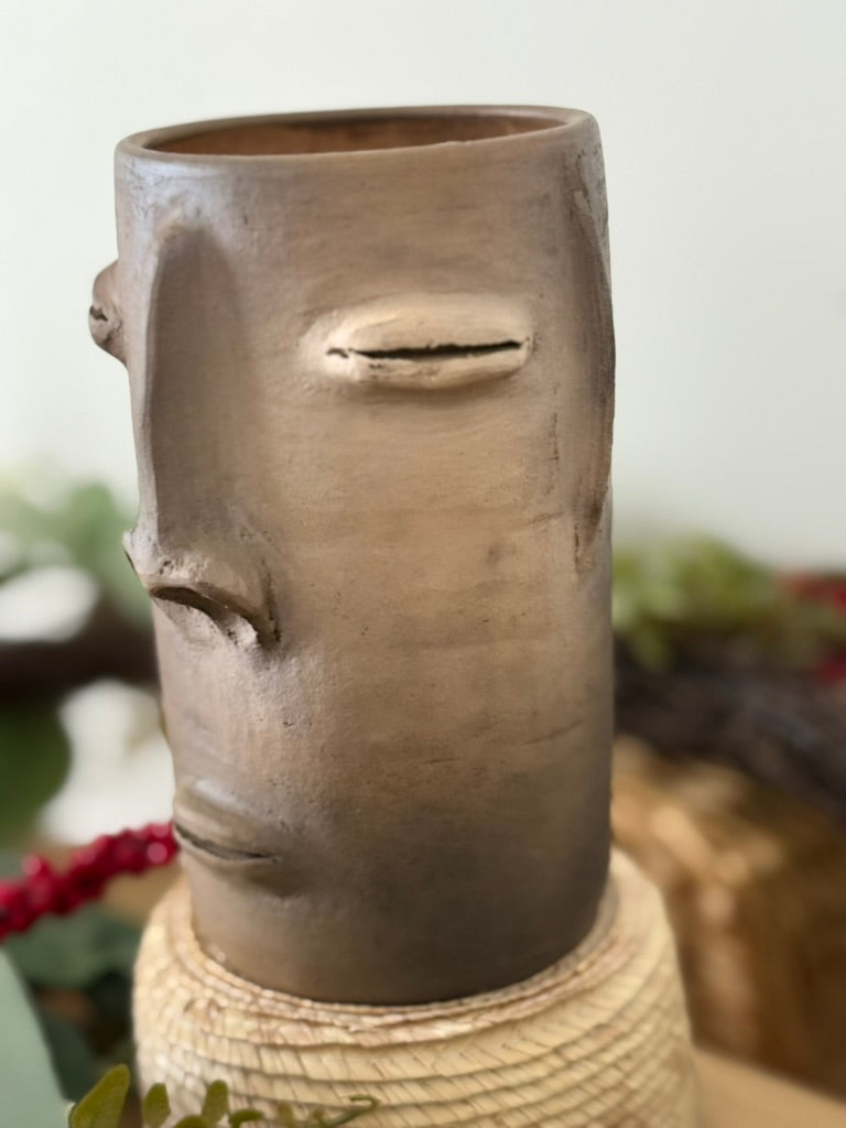 Cara Smoked Clay Tall Cup