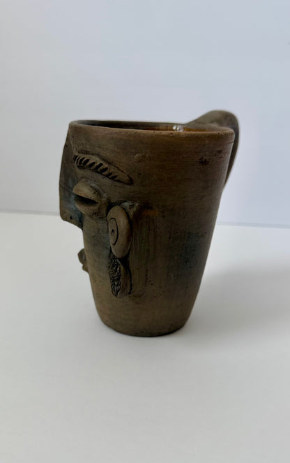 Carita Smoked Clay Mug - Earrings