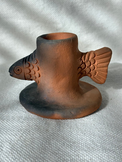 Single Fish Candle Holder