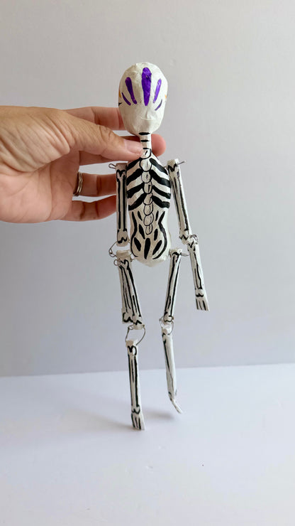 Paper Mâché Día de Muertos Skeletons