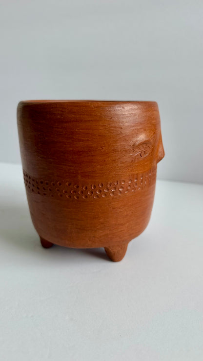 Clay Face Planter