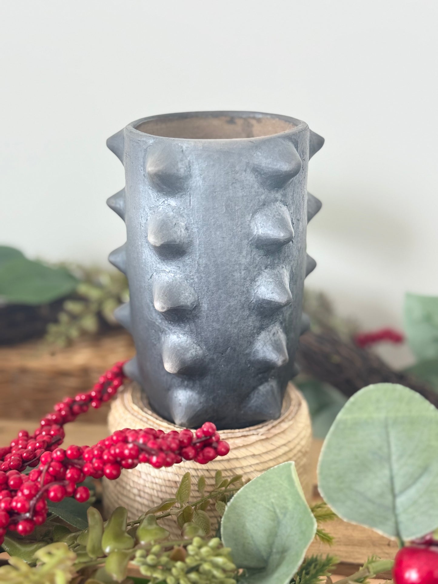 Pochote Smoked Clay Tall Cup
