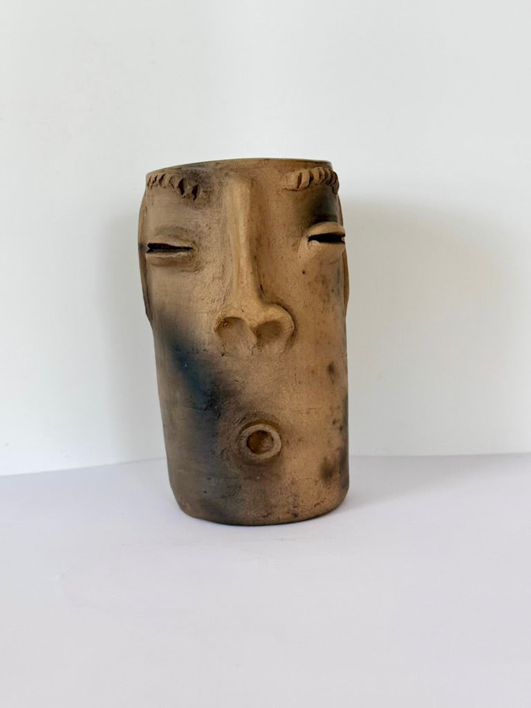 Cara Smoked Clay Tall Cup