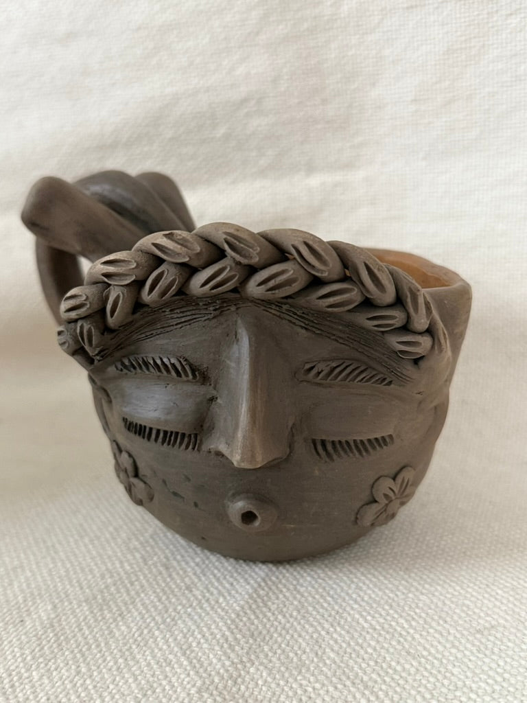 Braided/Whitling/Heart Shaped Mug