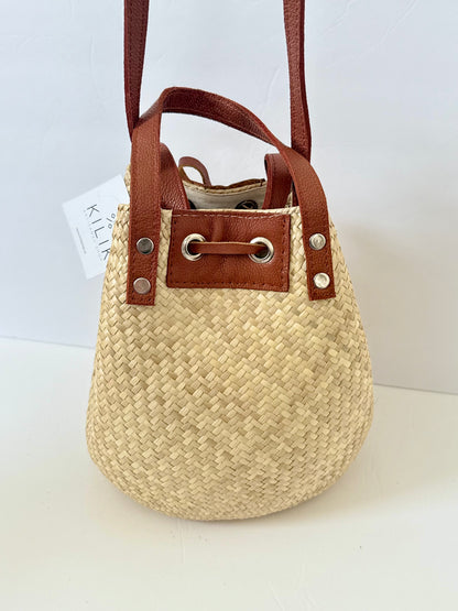 Palm Bucket Bag - Natural