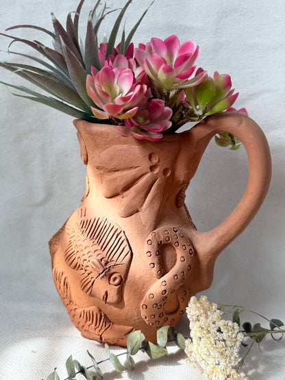 Sea Creatures Vase