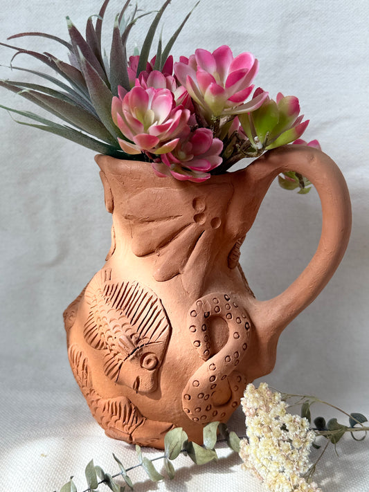Sea Creatures Vase