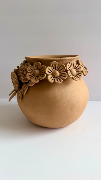 3D Flower Vase - Natural Color