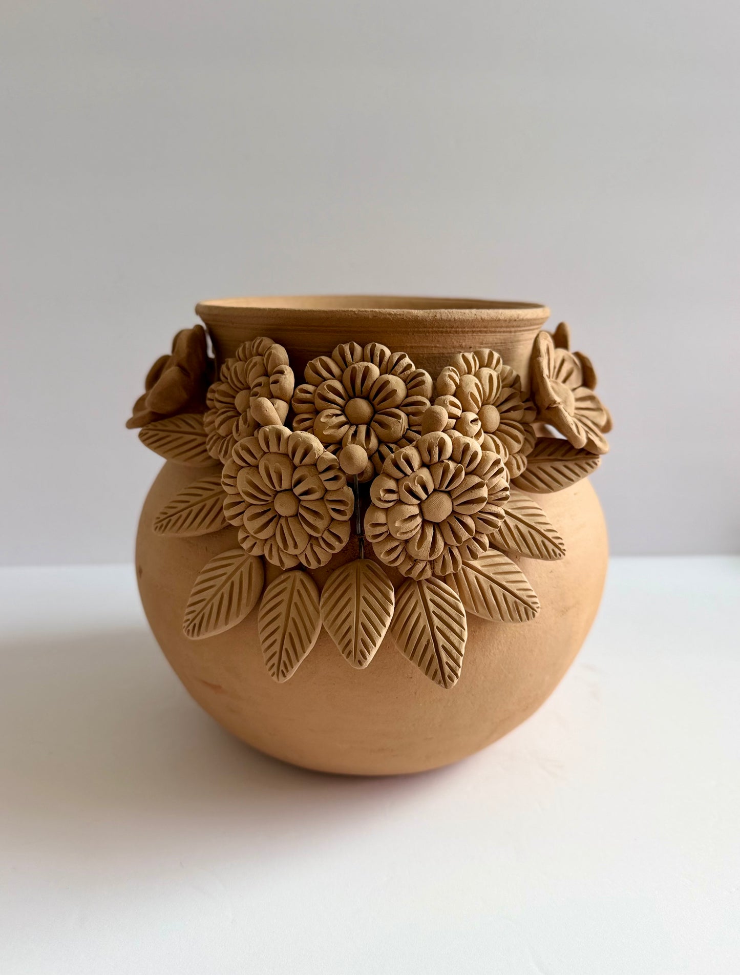 3D Flower Vase - Natural Color