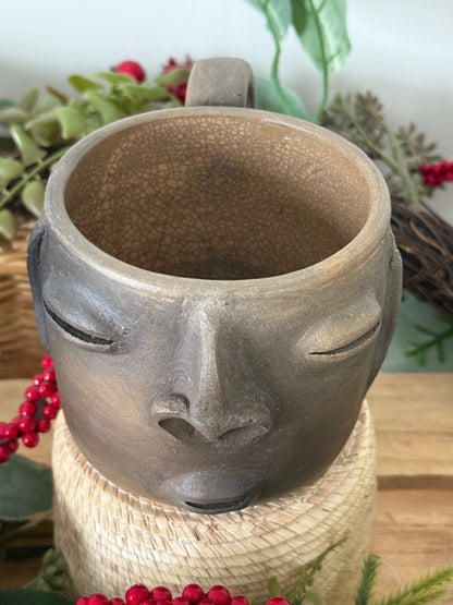 Cara Smoked Clay Short Mug