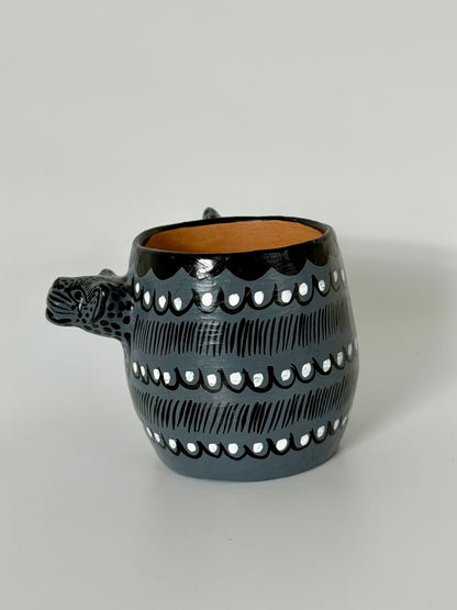 Terracota Jaguar Mug - Grey 2