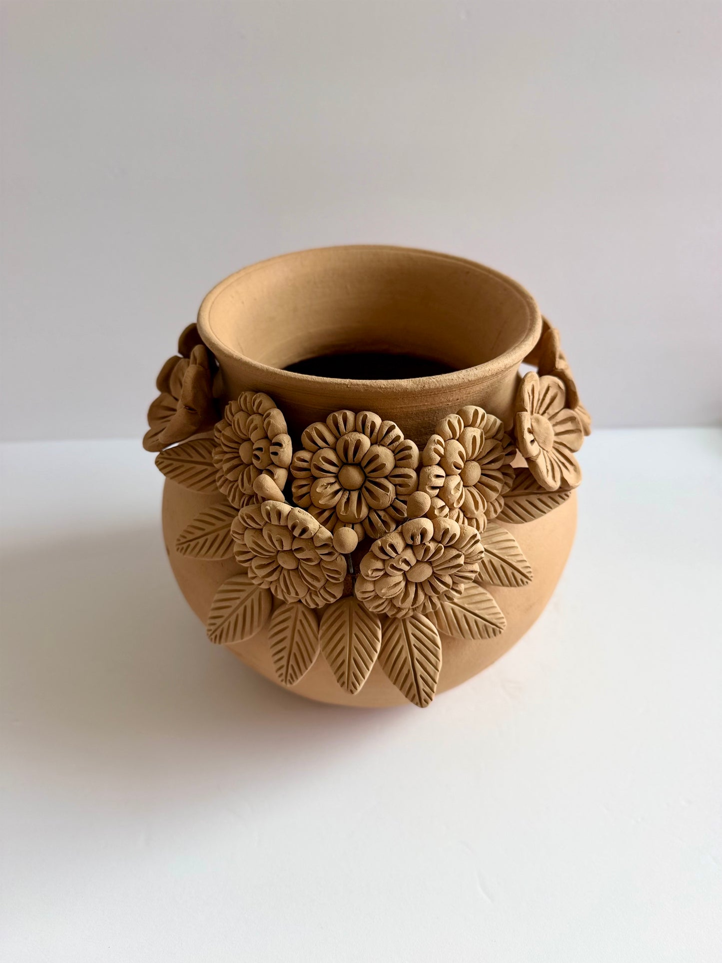 3D Flower Vase - Natural Color