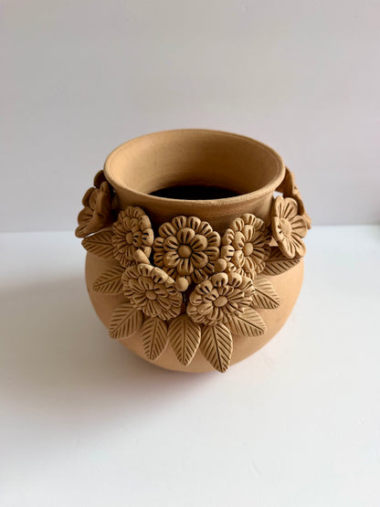 3D Flower Vase - Natural Color
