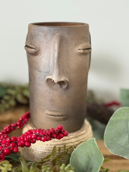 Cara Smoked Clay Tall Cup