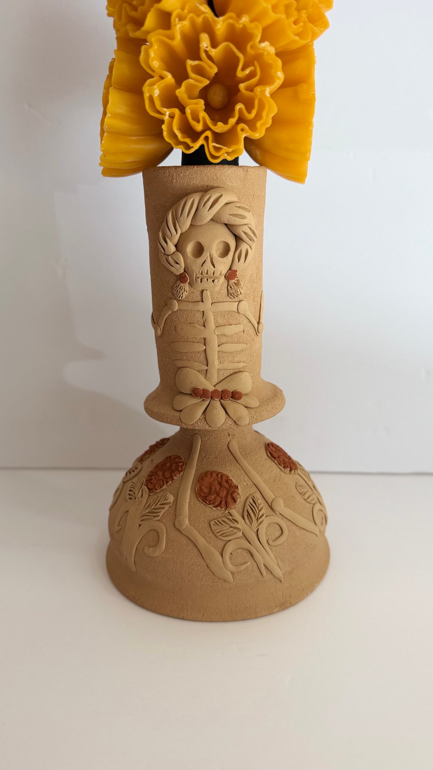 Dia De Muertos Candleholder - Catrina
