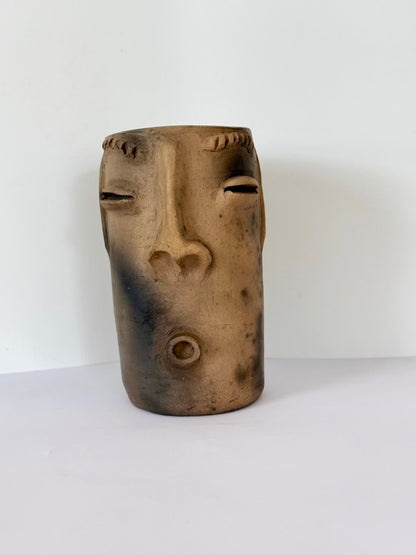 Cara Smoked Clay Tall Cup