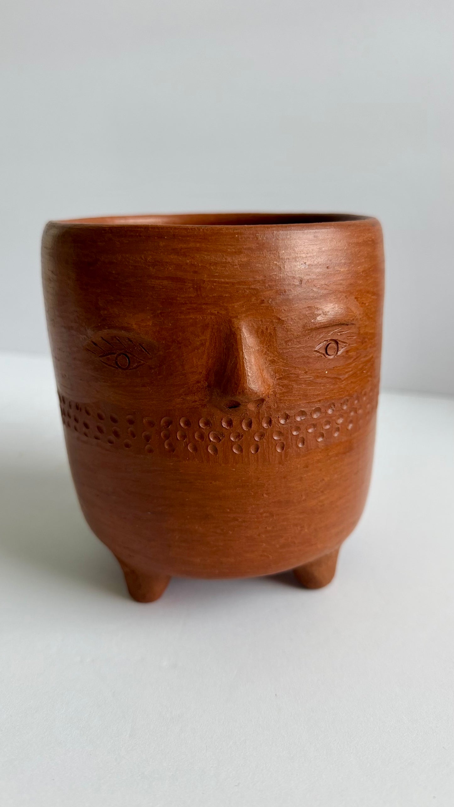 Clay Face Planter