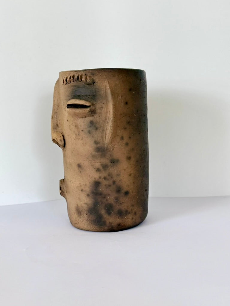 Cara Smoked Clay Tall Cup