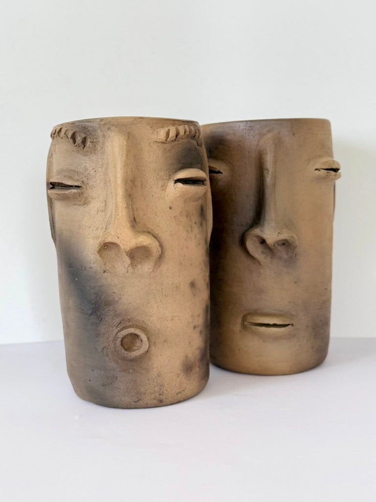 Cara Smoked Clay Tall Cup