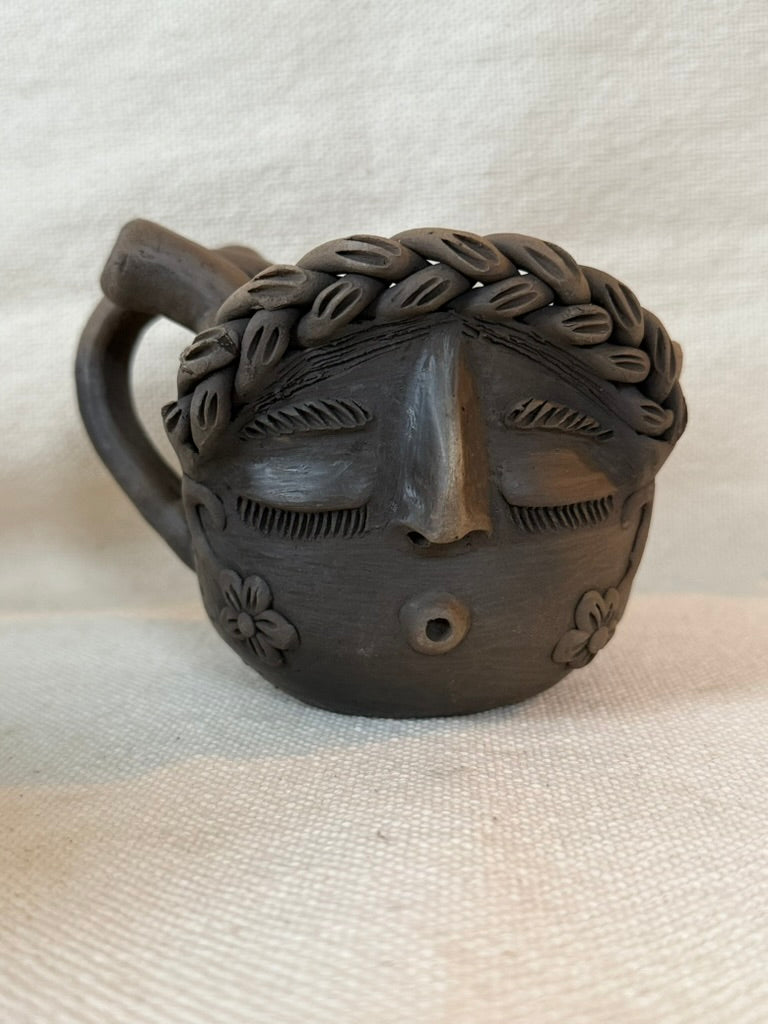 Braided/Whitling/Heart Shaped Mug