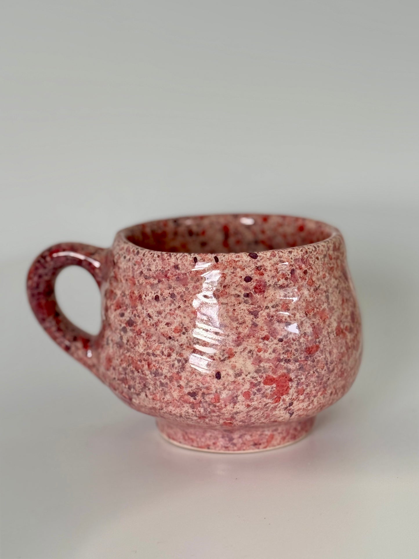Axolotl Mug 2- Speckled Pink/Purple 6oz