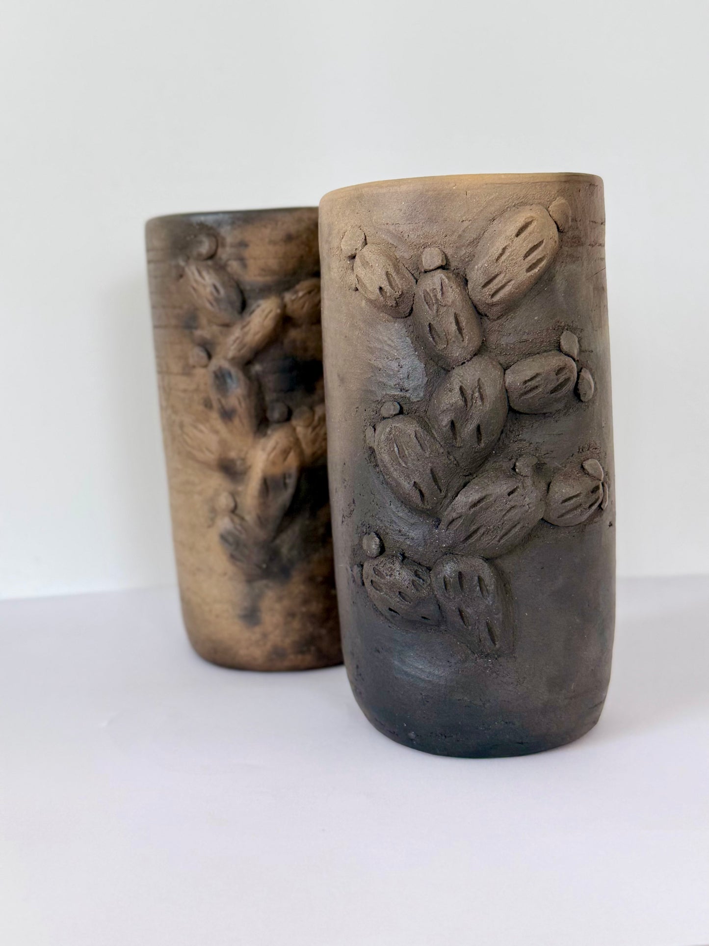 Nopal Smoked Clay Tall Cup