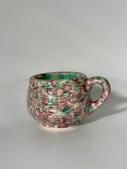 Axolotl Mug - Green/Pink 6oz