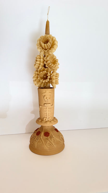 Dia De Muertos Candleholder - Catrin