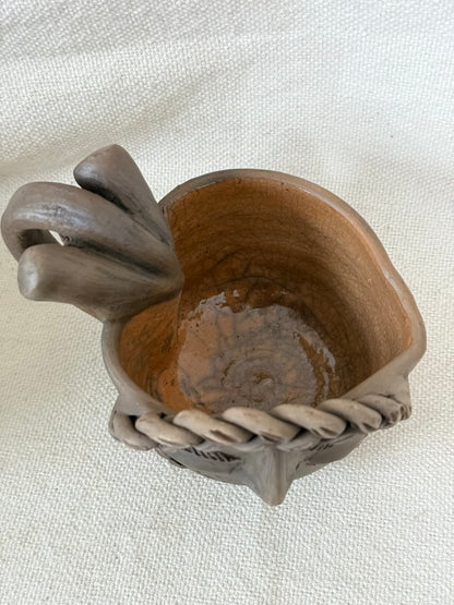 Braided/Whitling/Heart Shaped Mug