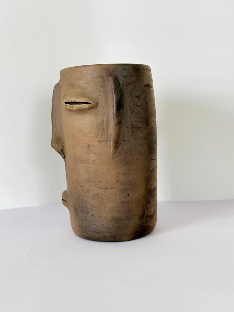 Cara Smoked Clay Tall Cup