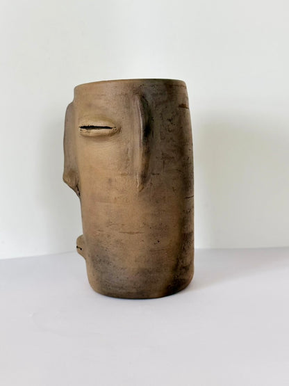 Cara Smoked Clay Tall Cup